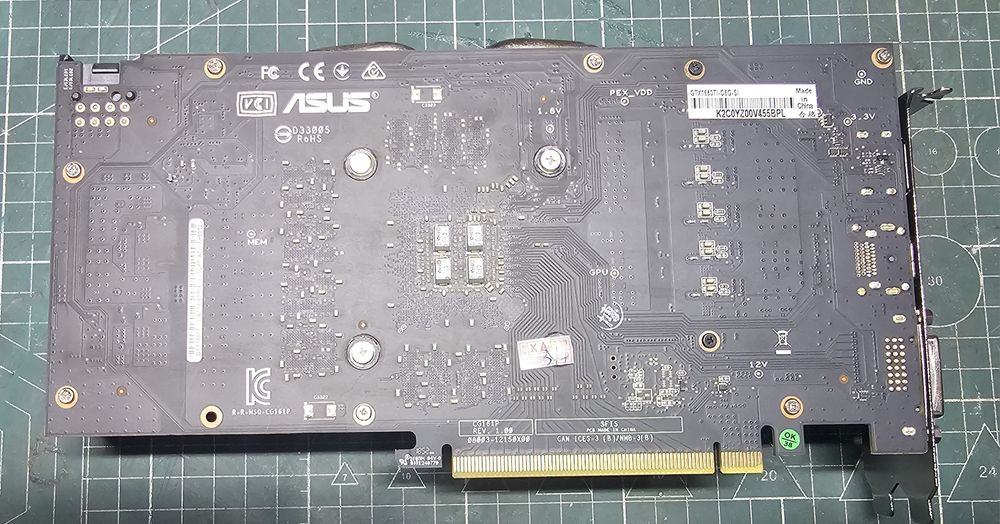 Видеокарта Asus GTX 1660 Ti