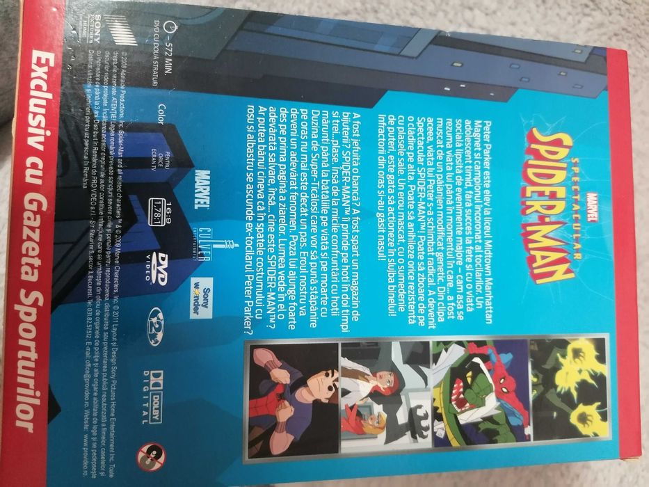 Colectia DVD Spiderman spectacular
