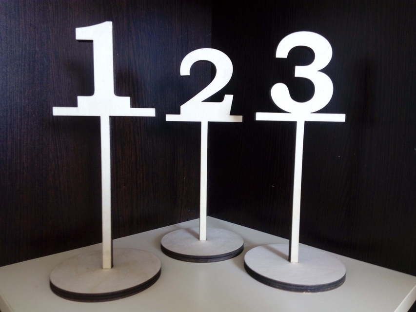 Номерки Гардеробные. Таблички