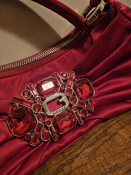 Guess Red satin y2k