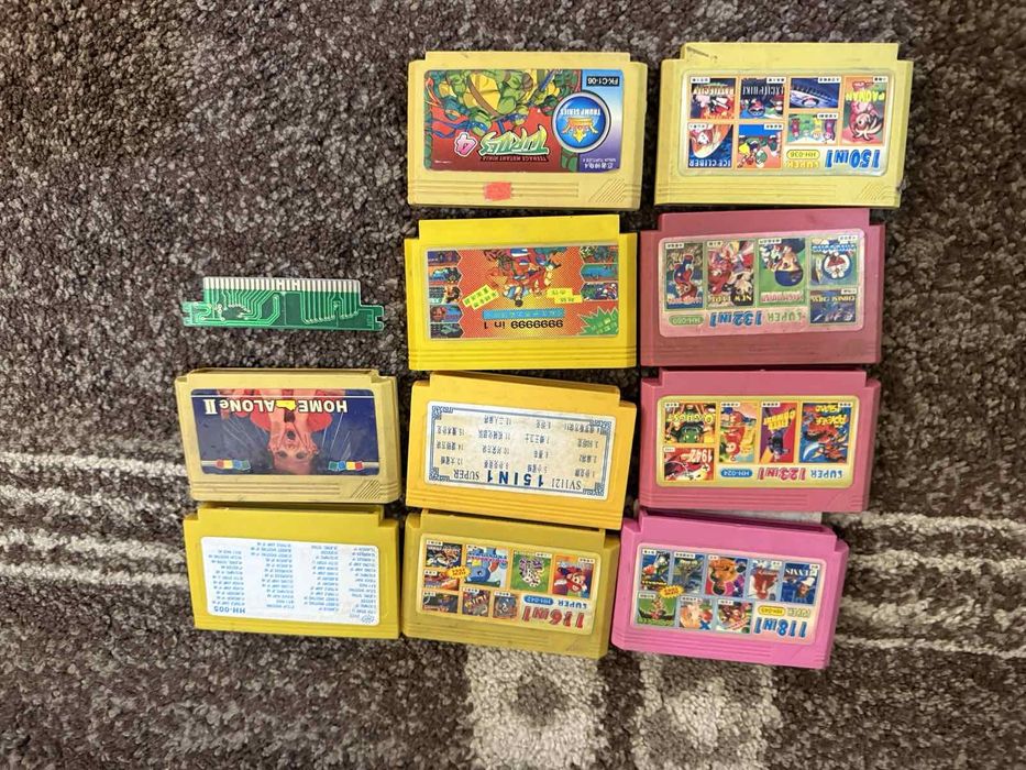 Стара игри и дискети за Sega и Nintendo