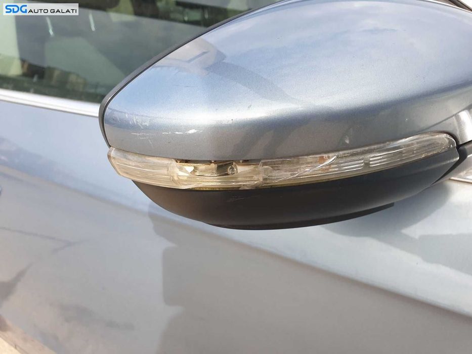 Oglinda Dreapta Electrica FARA Pliere Rabatare cu Lumina Ambientala Volkswagen Passat B7 2010 - 2015 [0403]