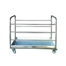 Cărucior servire din inox alimentar