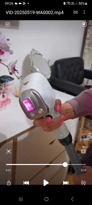 Schimb dioda laser/repar/curăț manipul laser și aparatură beauty