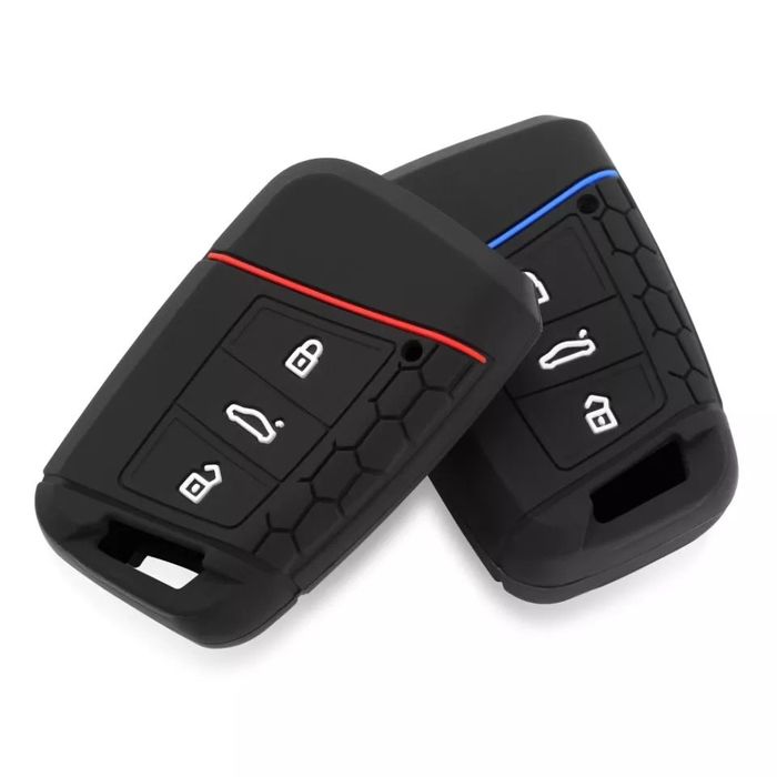 ПРОМО!! Силиконов кейс / калъф за ключ Сеат, Шкода, Фолксваген