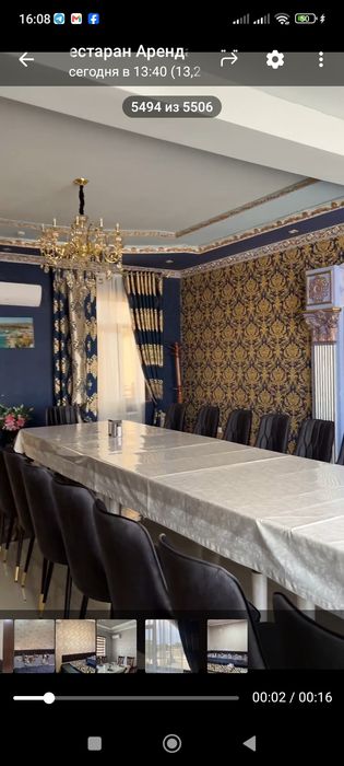 РЕСТОРАН Кафе Ишлаб Турган жой Арендага берилади