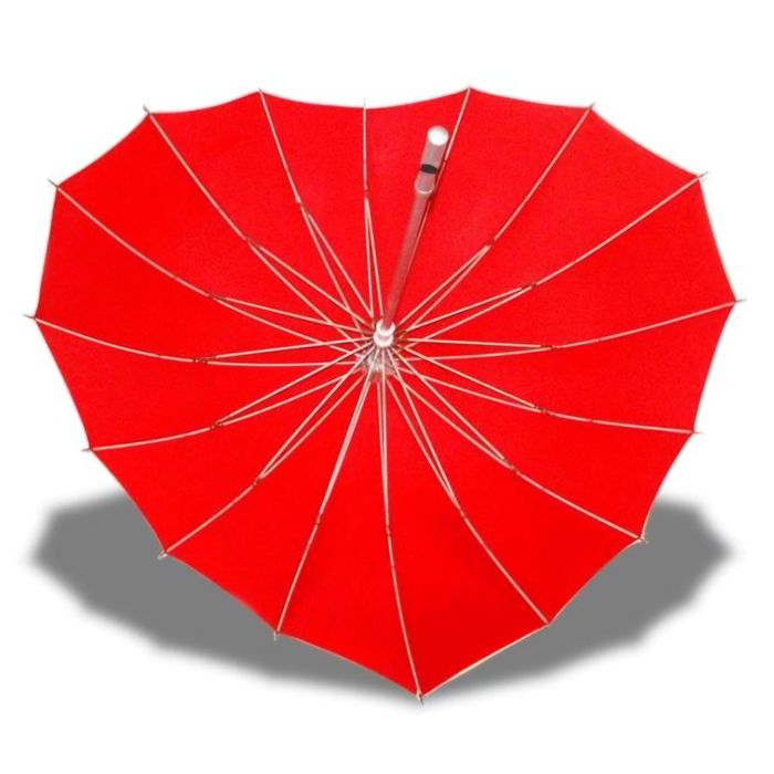 Продам зонт в форме сердца