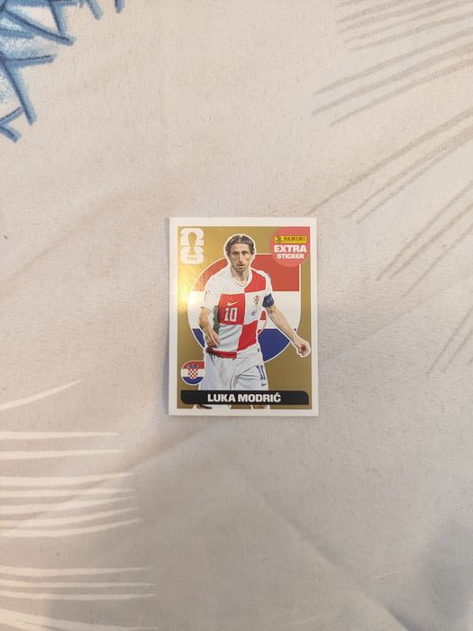 Panini World Cup 2026 Extra Sticker Luka Modric Gold