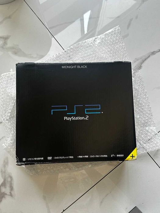 Playstation 2 Limited Midnight Black, полная комплектация, новый