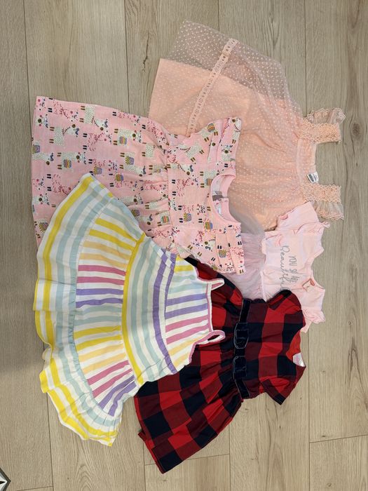 Lot 5 rochita marime 74