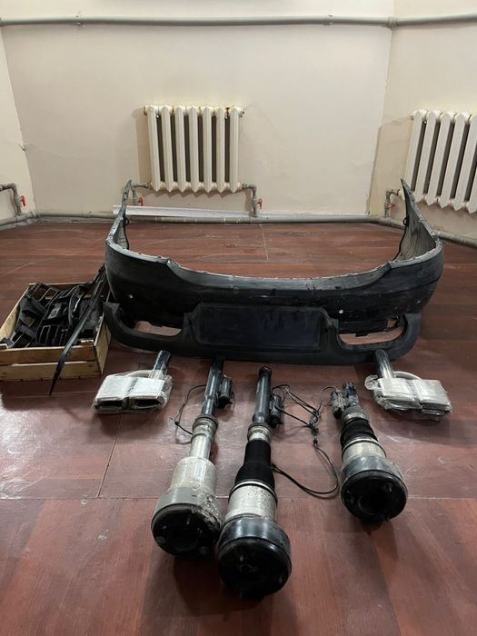 Бампер мерседес S221