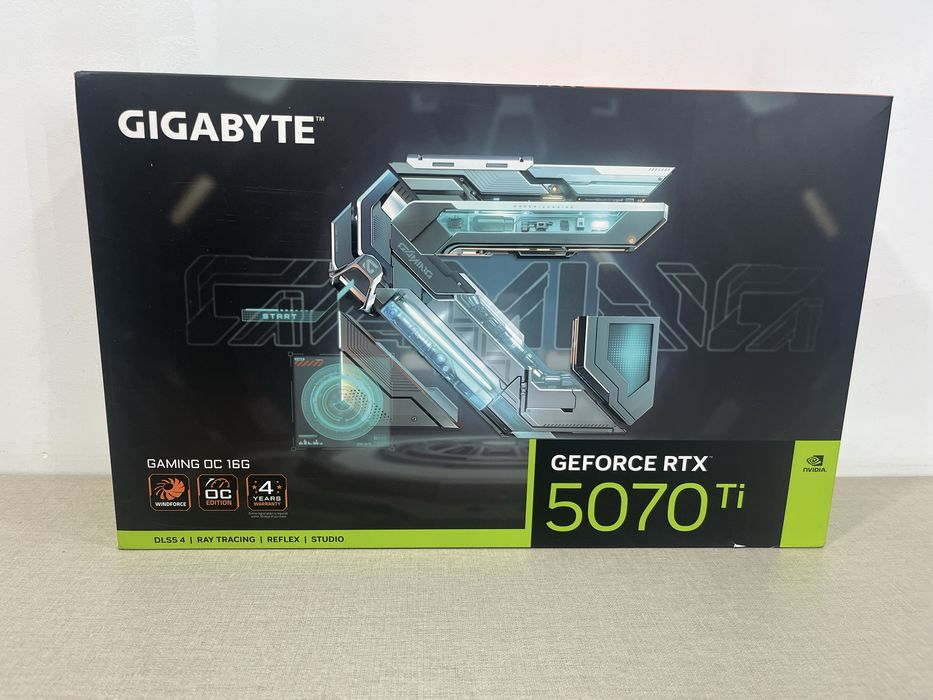 Placa Video Nvidia Geforce  RTx 5070Ti OC 16gb noua
