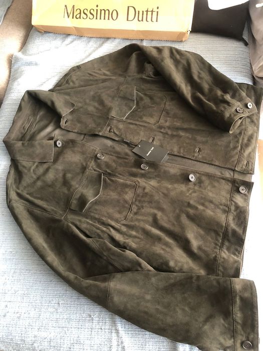куртка замшевая Massimo Dutti
