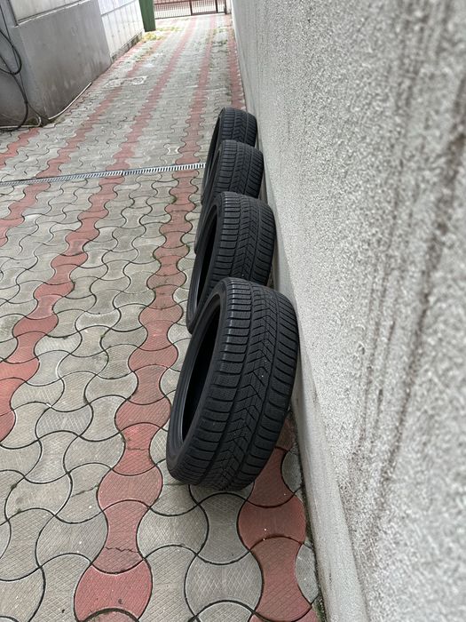 JANTE ORIGINALE AUDI A6 C8 R19 cu anvelope vara GoodYear 245/45 R19