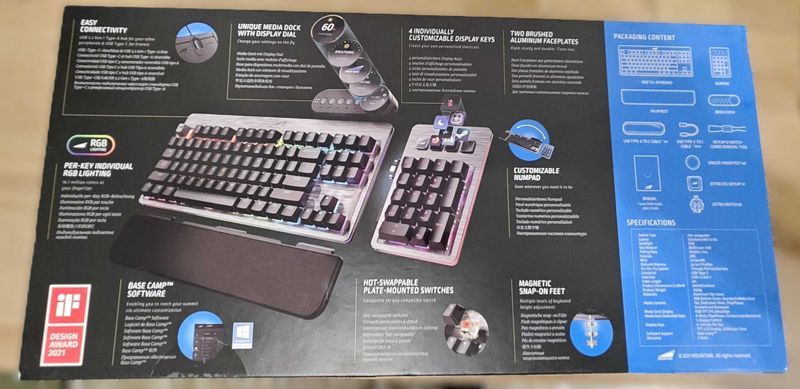 Геймърска клавиатура Mountain Everest MAX