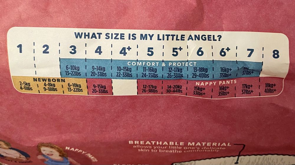 Гащички Little Angels 4 (9-15кг)