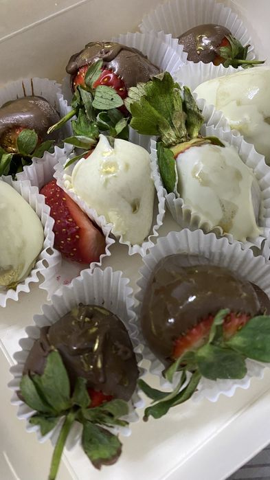 Клубника в Шоколаде Каллебаут