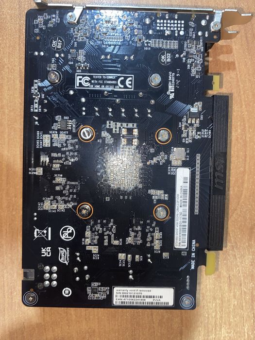 Видеокарта gtx 1650