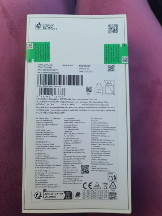 Oppo A5Pro 5G telefon