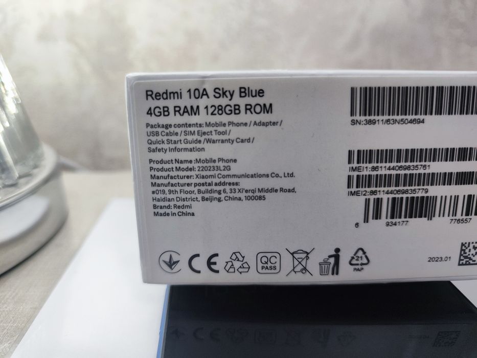 Redmi 10A 4/128 gb