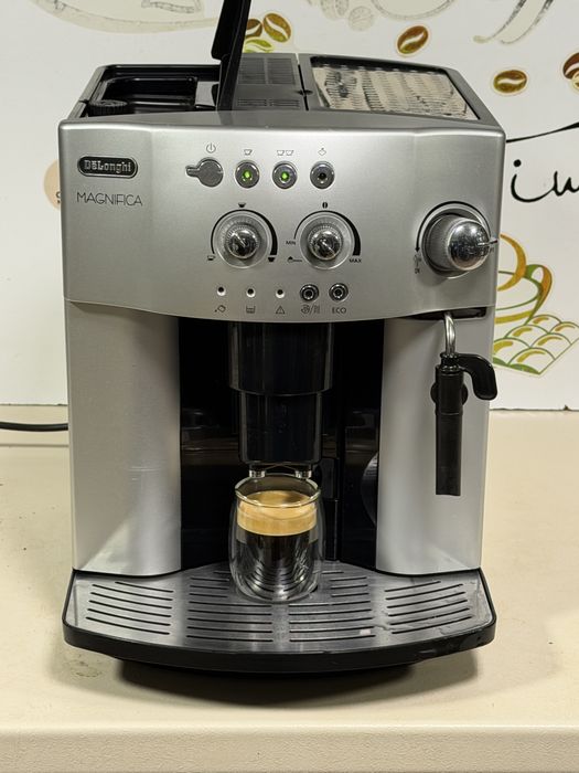 Кафемашина кафе автомат delonghi magnifica с гаранция