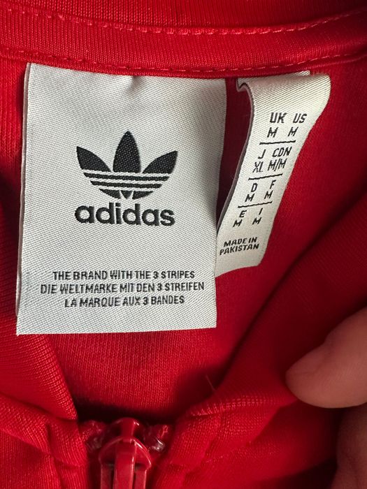 Compleu Adidas roșu  M , original