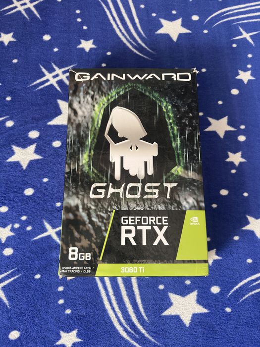Placă video Gainward GeForce RTX 3060 Ti Ghost 8GB GDDR6 – Stare impecabilă / Cutie originală