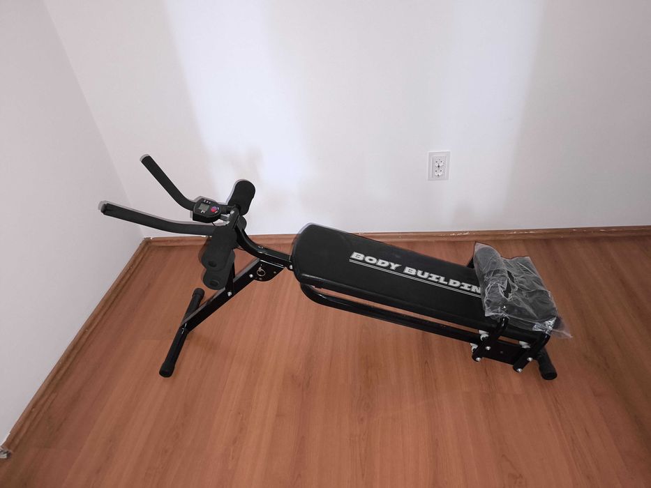 Aparat de fitness pentru abdomene reglabil în 3 trepte