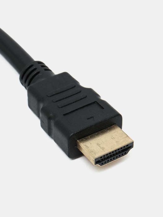 Кабель разветвитель HDMI (сплиттер) на 2 порта, 1 вход 2 выхода, 30 см