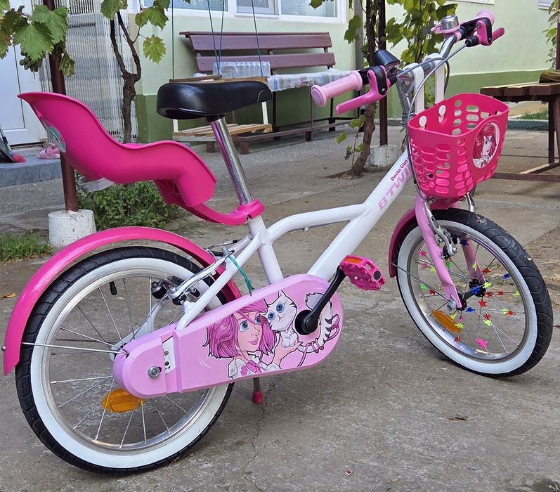 Bicicletă fete 16inch,ROZ