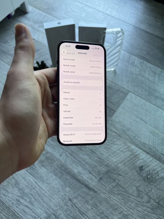 iPhone 14 Pro • Space Black • 256GB • Fullbox