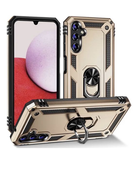 Samsung S22/S23/S24/S25/PLUS/ULTRA - Husa Strong Case Metalic Ring