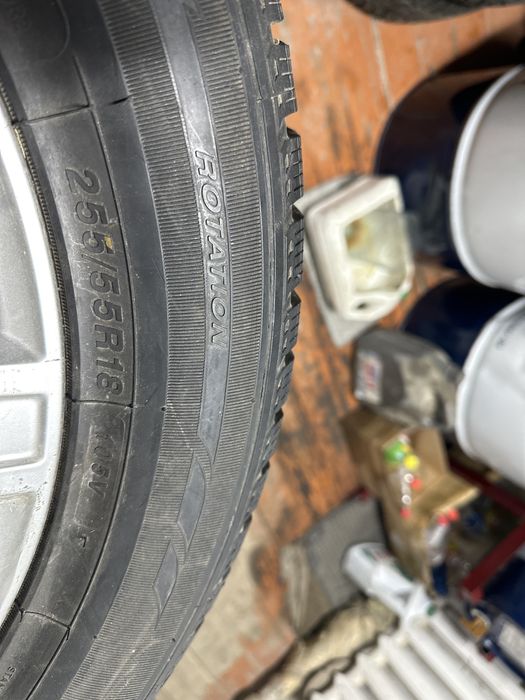 Диски с зимней шипованной резиной Х5 Е70 Е53