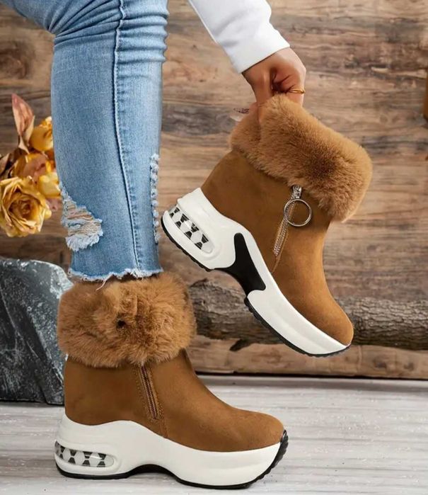 Зимни боти на платформа номер 37