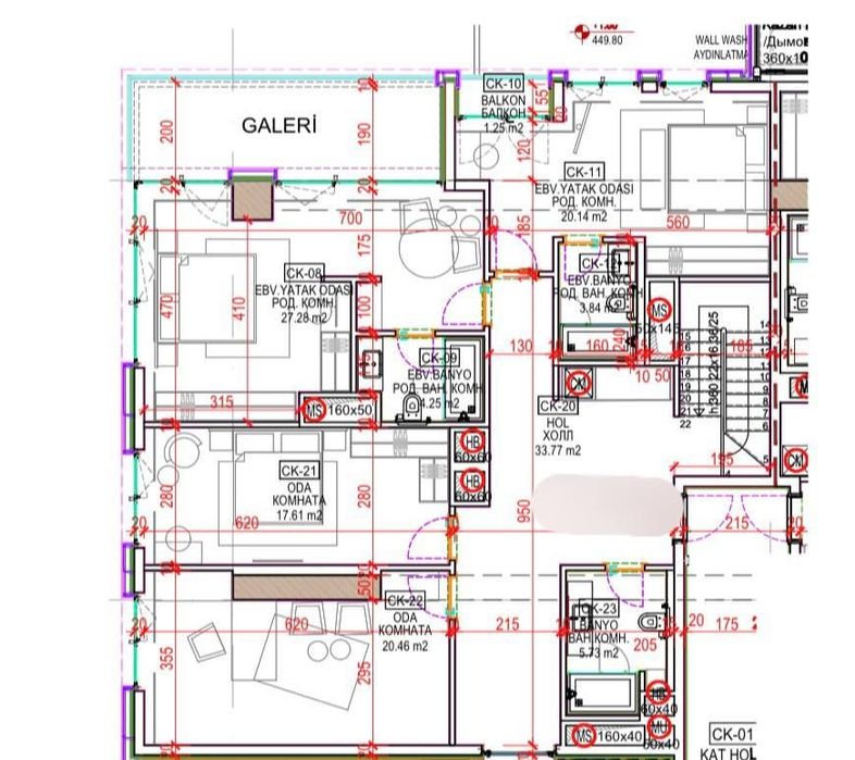 Квартира Дуплекс Продаётся!!!  ЖК. “Nest one”. 5/23/24.  510м2
