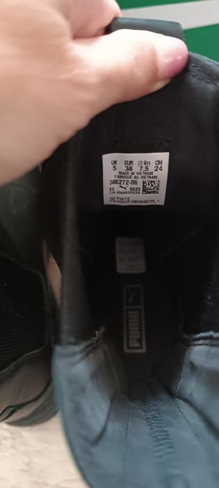 PUMA Боти Челси,кожа,EU38,като Нови