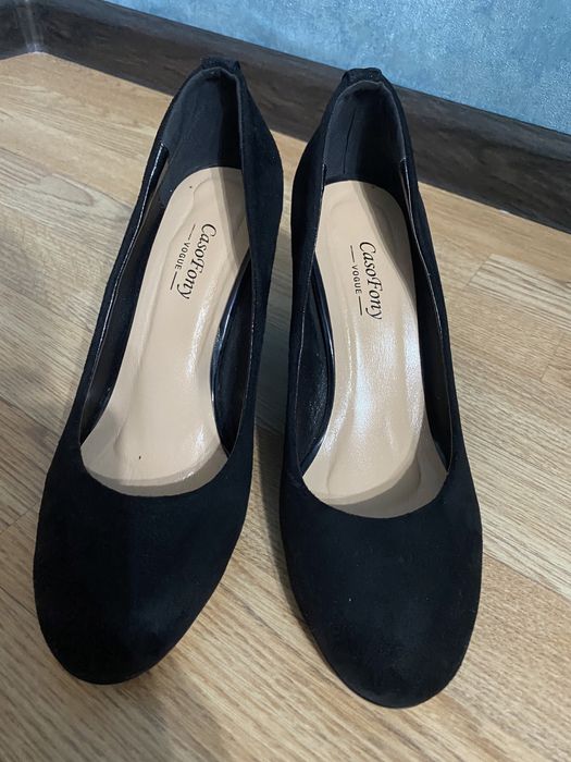 Туфли черные