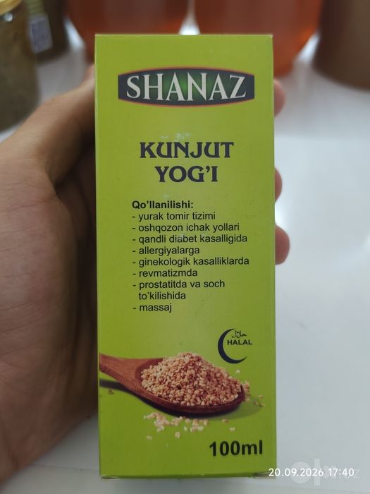 Kunjut yogʻi  100ml