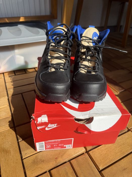 NOI NOUTE: Ghete Nike Manoa, piele naturala, 34, unisex