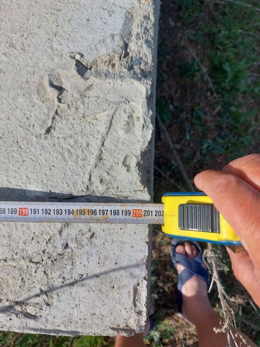 Продам плиты заборные не  использовались.