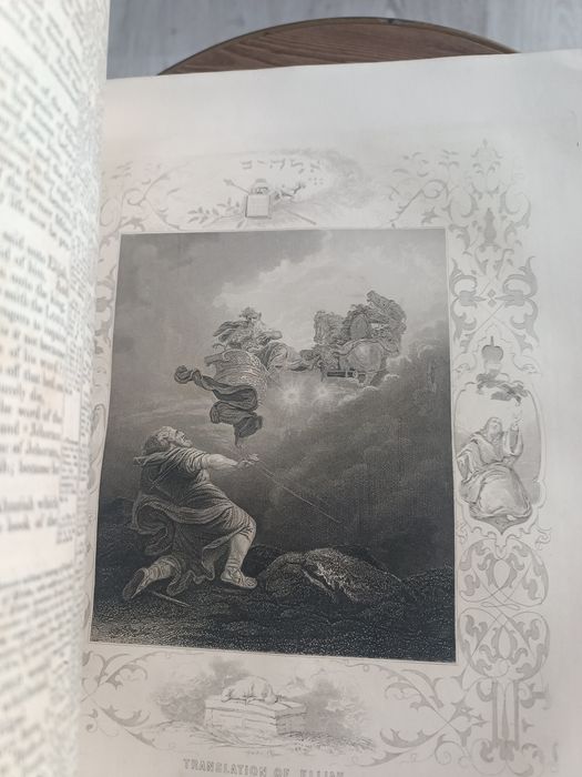 Biblie veche anii 1800 Anglia