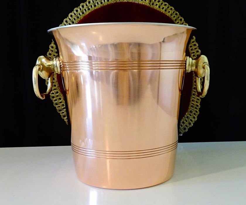 Френска медна шампаниера 1 кг.,8 литра.