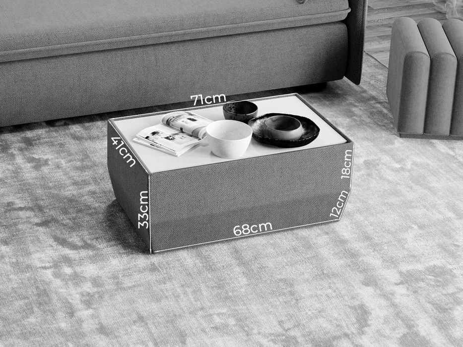 Masa cafea tapitata Revi Jaguar 20