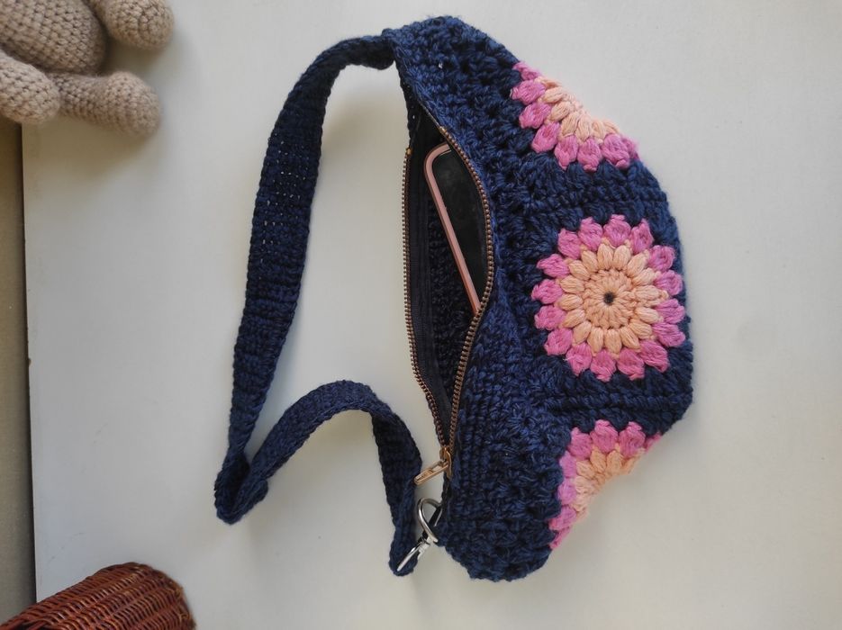 Сумка вязаная крючком