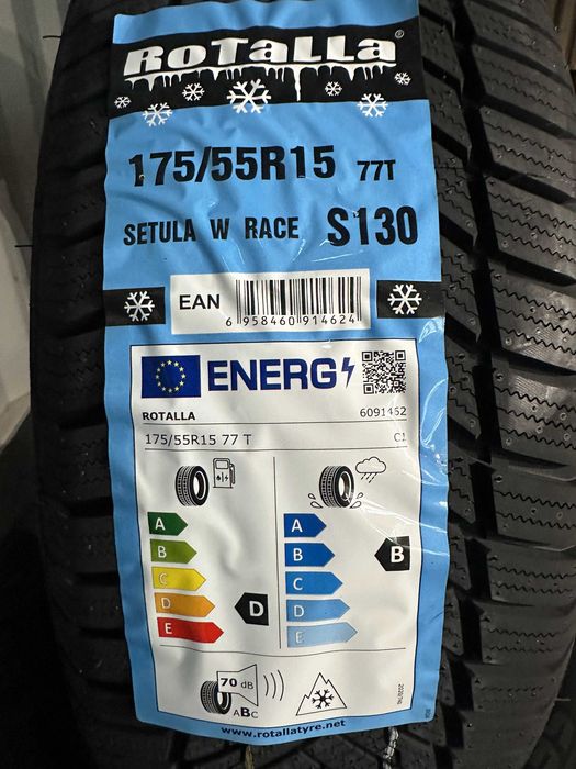 Нови Зимни Гуми ROTALLA SETULA W RACE S130 175/55R15 77T 1755515