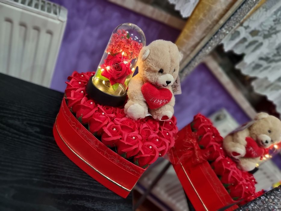Cadou romantic in formă de inimă
