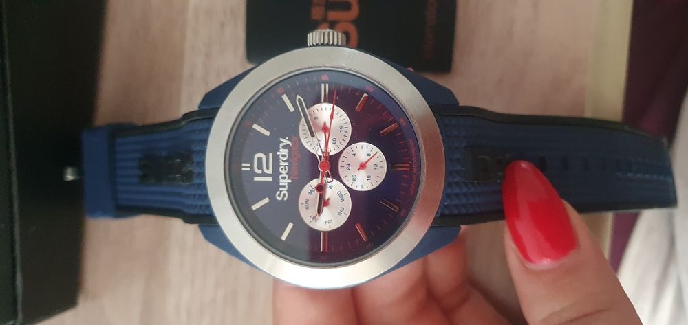 Часы японские новые Superdry Navigator