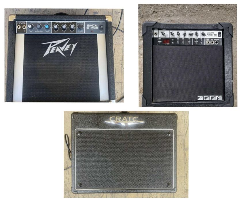 Peavey Back Stage / Zoom Fire 15 / Crate VTX15