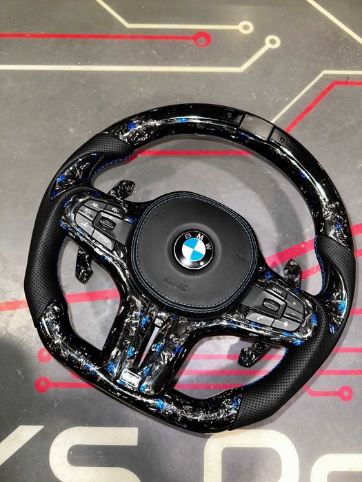 Volan BMW Carbon - LED - Seria G - Incalzire - Traffic Jam - Vibratii