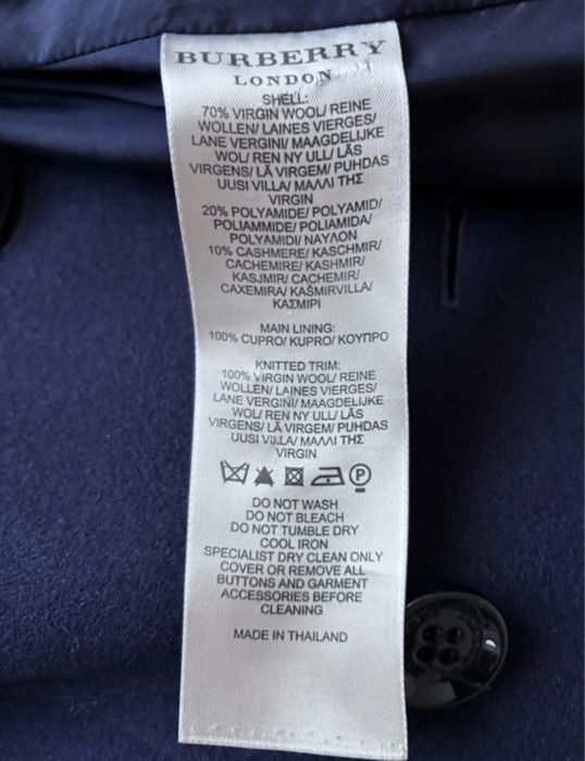 Palton scurt Burberry